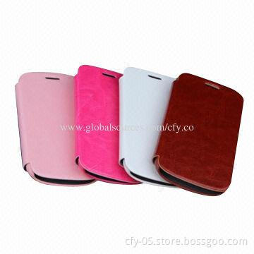 Fancy leather cell phone cases for Samsung galaxy s3 I9300